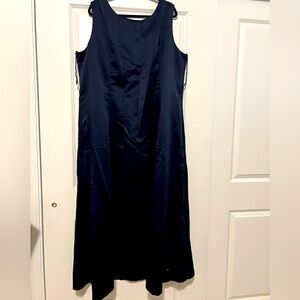 Navy bridesmaids dress